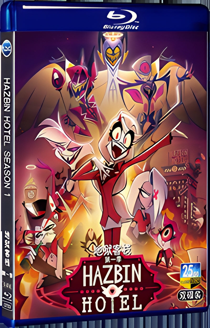2024 Hazbin Hotel Season 1 1080P for Gift 2-Disc All RegionPlay Seal Box Blu-ray