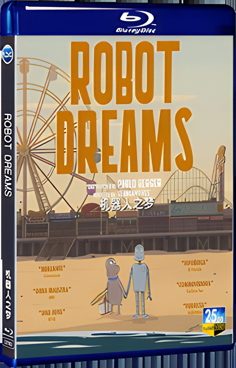 2023 Robot Dreams 1080P for Gift 1-Disc All RegionPlay Seal Box Blu-ray