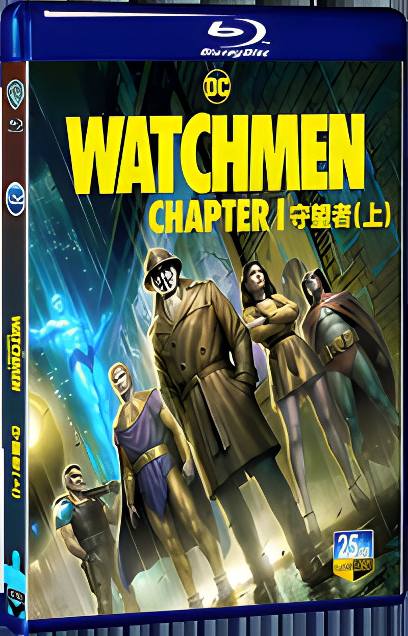 2024 Watchmen Chapters I (2024) 1080P for Gift 1-Disc All RegionPlay Seal Box Blu-ray