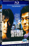 2002 Infernal Affairs 1080P for Gift 1-Disc All RegionPlay Seal Box Blu-ray