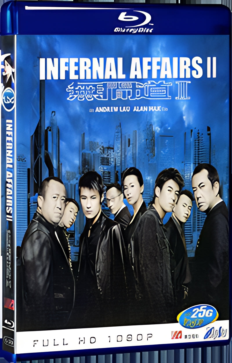 2003 Infernal Affairs 2 1080P for Gift 1-Disc All RegionPlay Seal Box Blu-ray