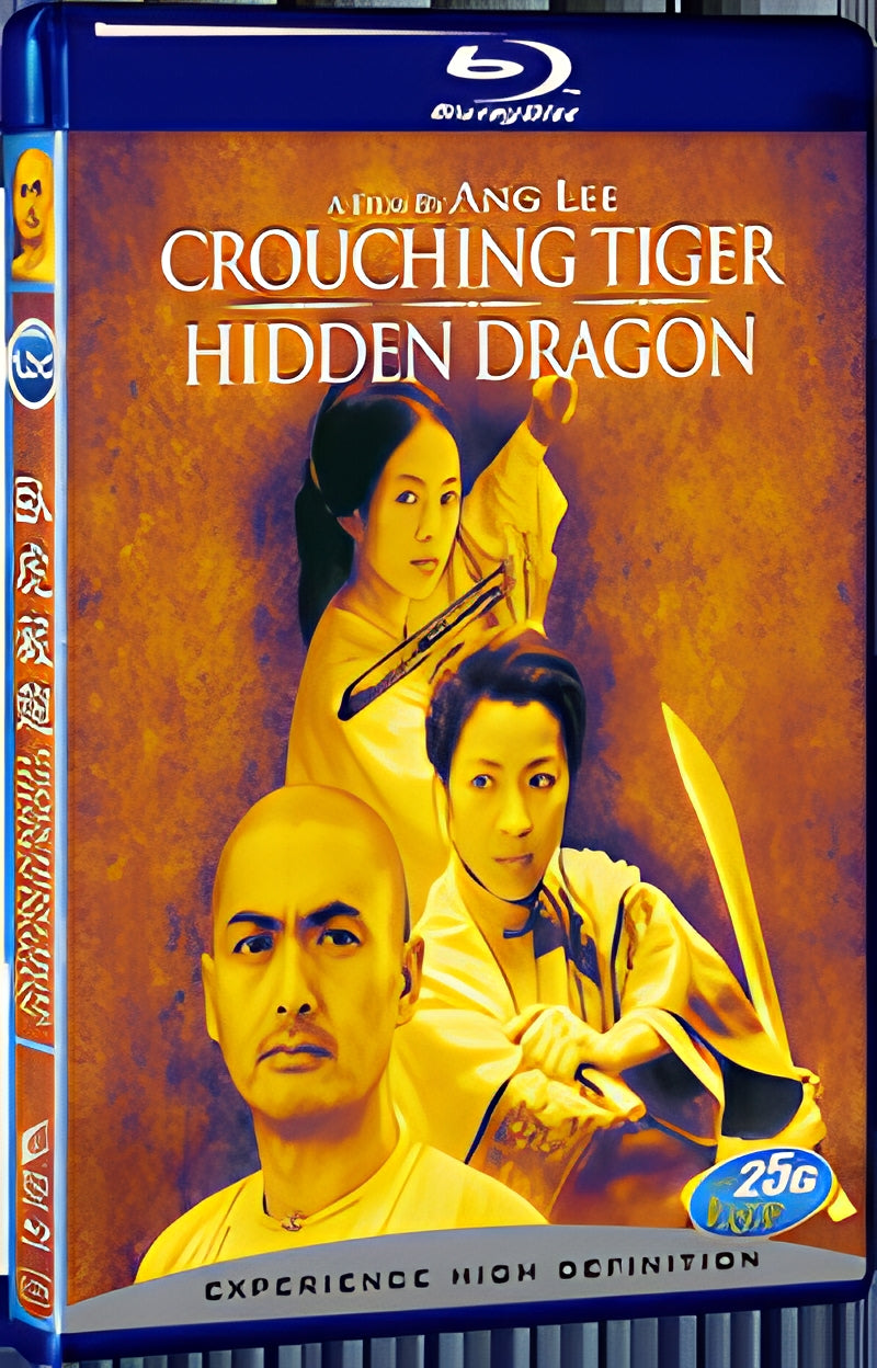 2000 Crouching Tiger Hidden Dragon 1080P for Gift 1-Disc All RegionPlay Seal Box Blu-ray
