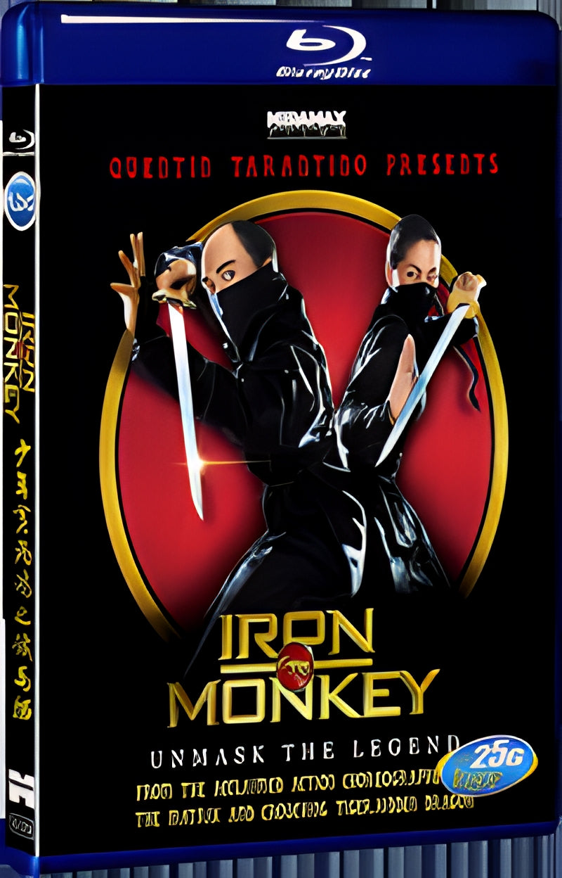 1993 Iron Monkey 1080P for Gift 1-Disc All RegionPlay Seal Box Blu-ray