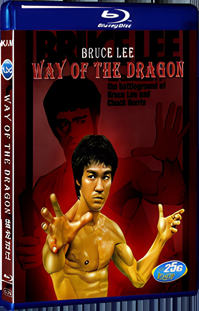 1972 The Way Of The Dragon 1080P for Gift 1-Disc All RegionPlay Seal Box Blu-ray