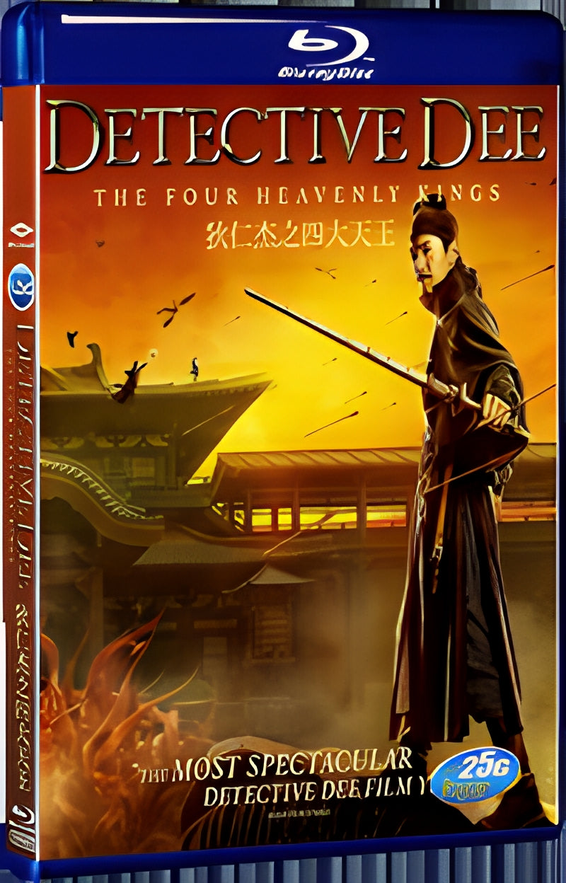 2018 Detective Dee: The Four Heavenly Kings(2018) 1080P for Gift 1-Disc All RegionPlay Seal Box Blu-ray