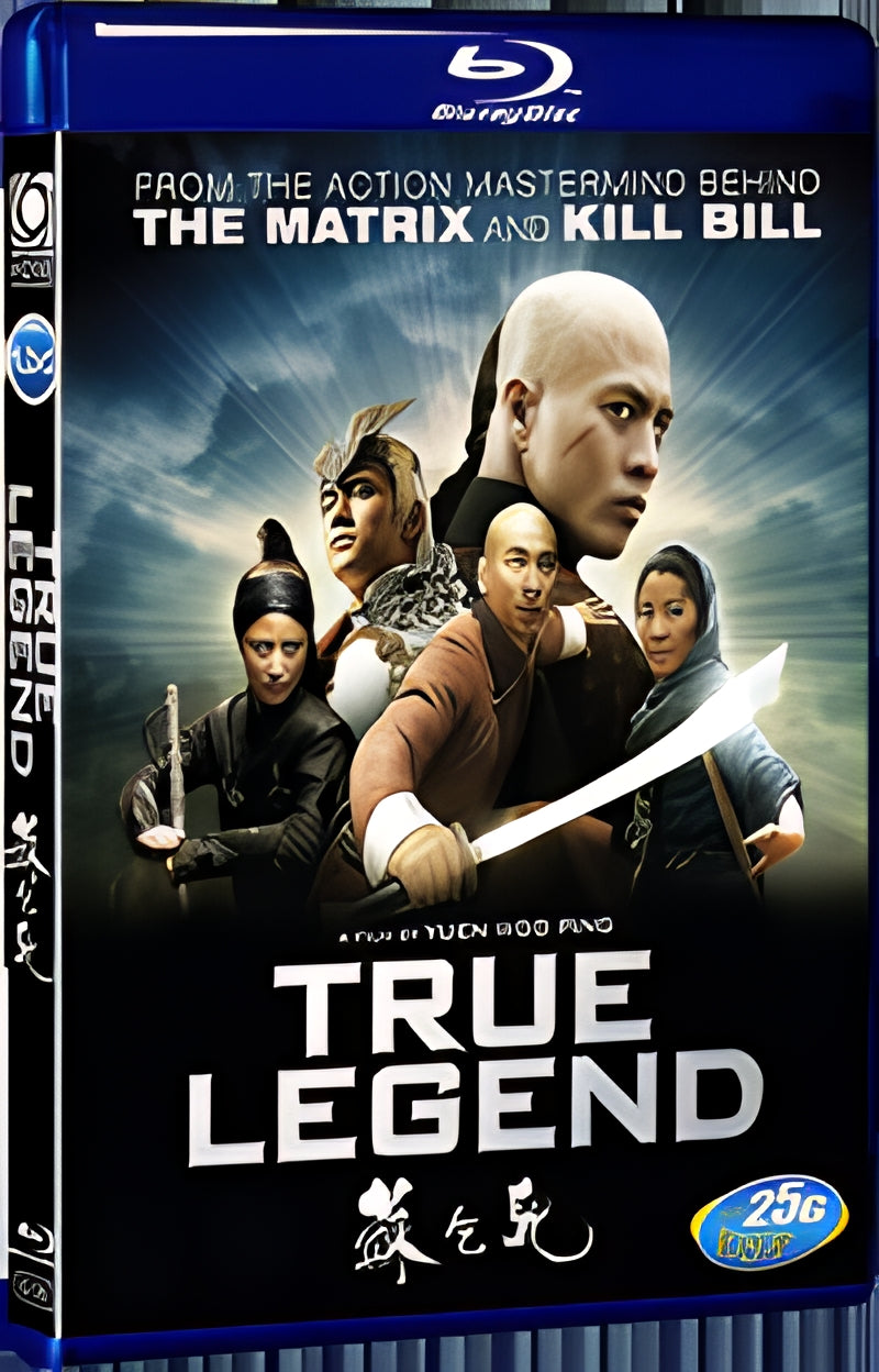 2010 2010 True Legend/Su Qi Er 2010 1080P for Gift 1-Disc All RegionPlay Seal Box Blu-ray