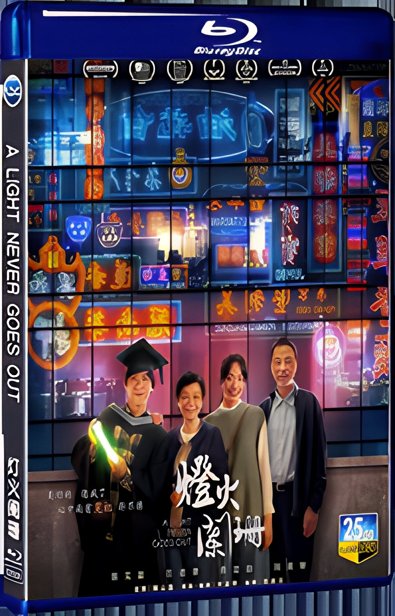 2022 A Light Never Goes Out 1080P for Gift 1-Disc All RegionPlay Seal Box Blu-ray