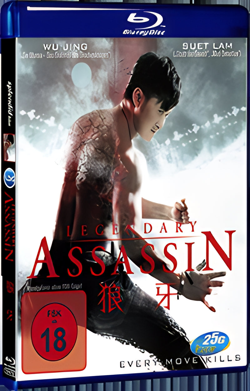 2008 Legendary Assassin 1080P for Gift 1-Disc All RegionPlay Seal Box Blu-ray