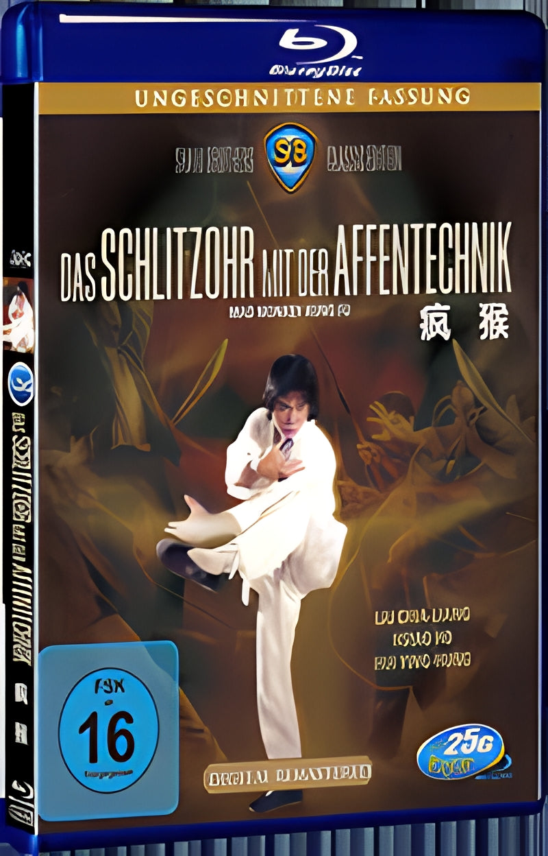 1979 Mad Monkey Kung Fu (1979) 1080P for Gift 1-Disc All RegionPlay Seal Box Blu-ray