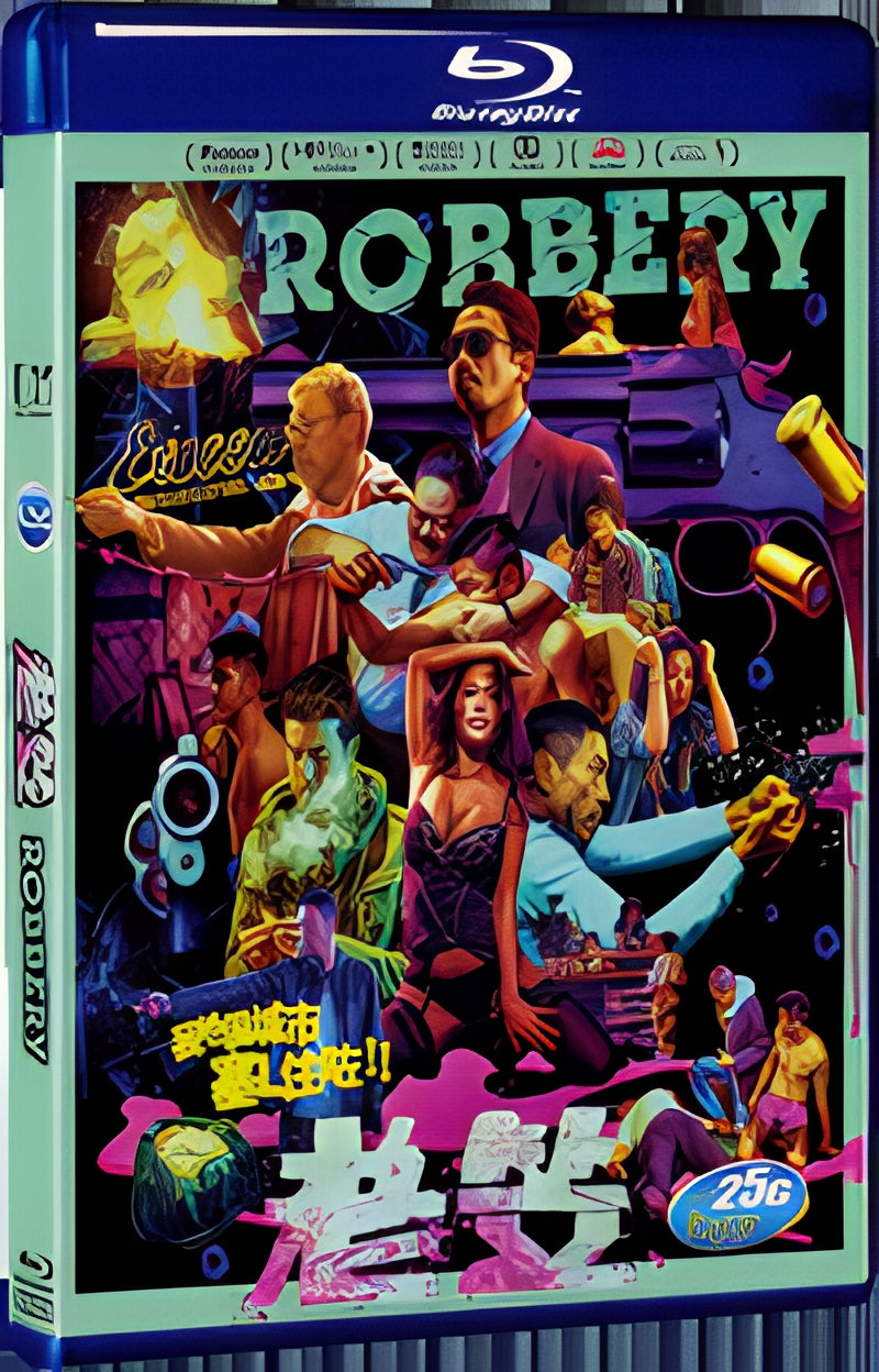 2015 Robbery(2015) 1080P for Gift 1-Disc All RegionPlay Seal Box Blu-ray