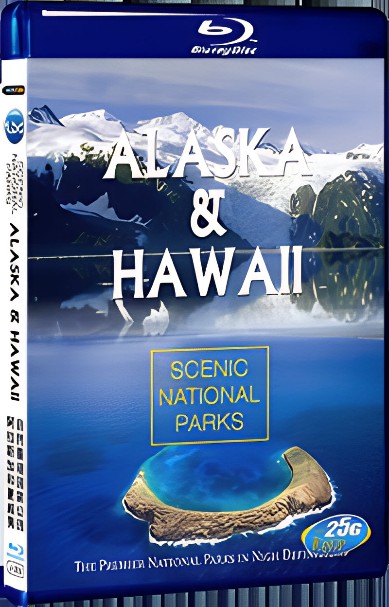 Scenic National Parks: Alaska & Hawaii 1080P for Gift 1-Disc All RegionPlay Seal Box Blu-ray