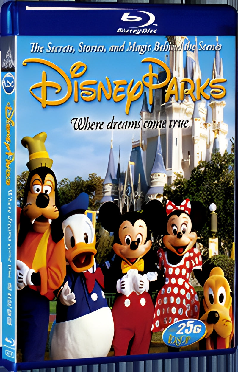 2010 Disney Parks-where dreams come true 1080P for Gift 1-Disc All RegionPlay Seal Box Blu-ray