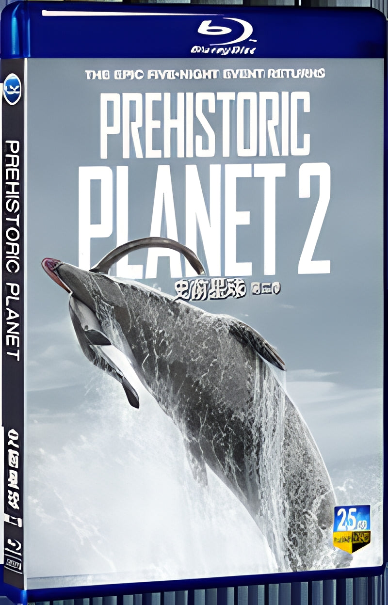2023 Prehistoric Planet Season 2 1080P for Gift 1-Disc All RegionPlay Seal Box Blu-ray