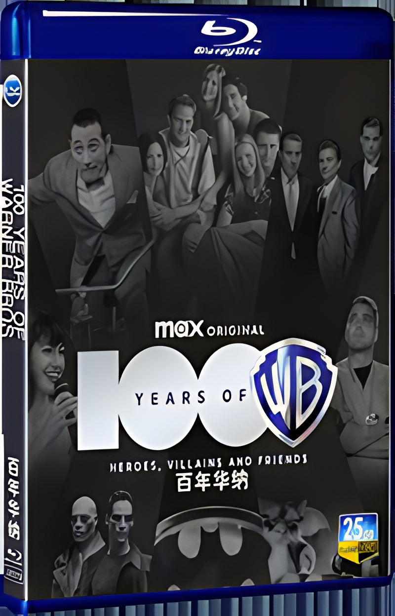 2023 100 Years of Warner Bros. 1080P for Gift 1-Disc All RegionPlay Seal Box Blu-ray