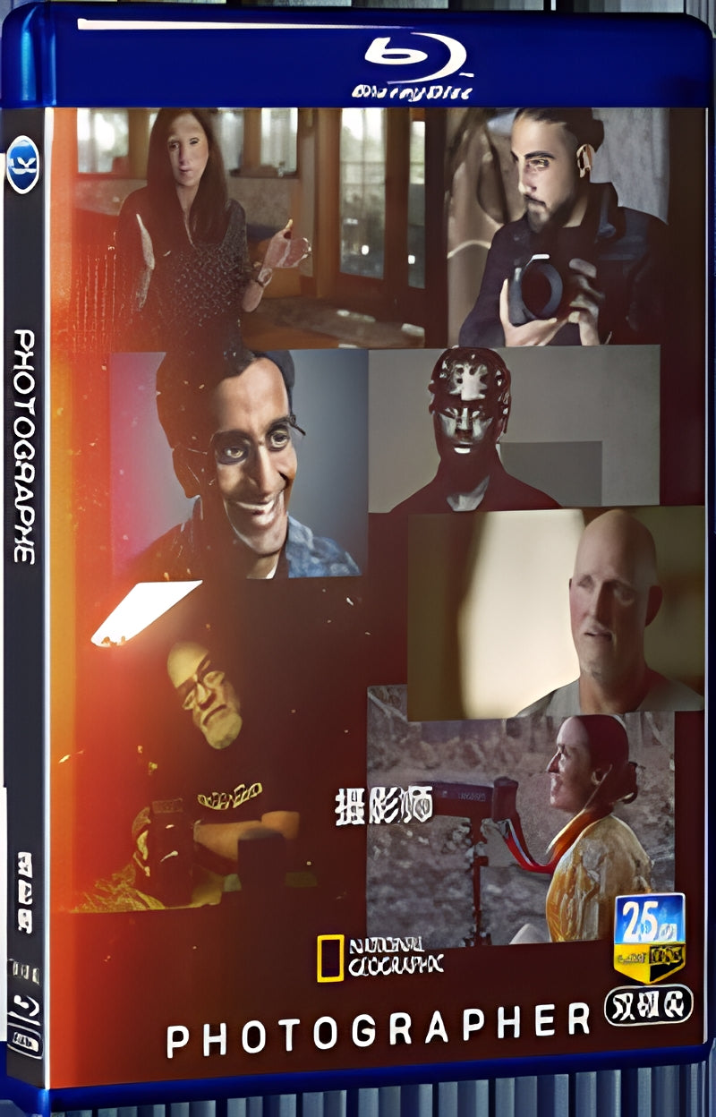 2024 Photographer 1080P for Gift 2-Disc All RegionPlay Seal Box Blu-ray