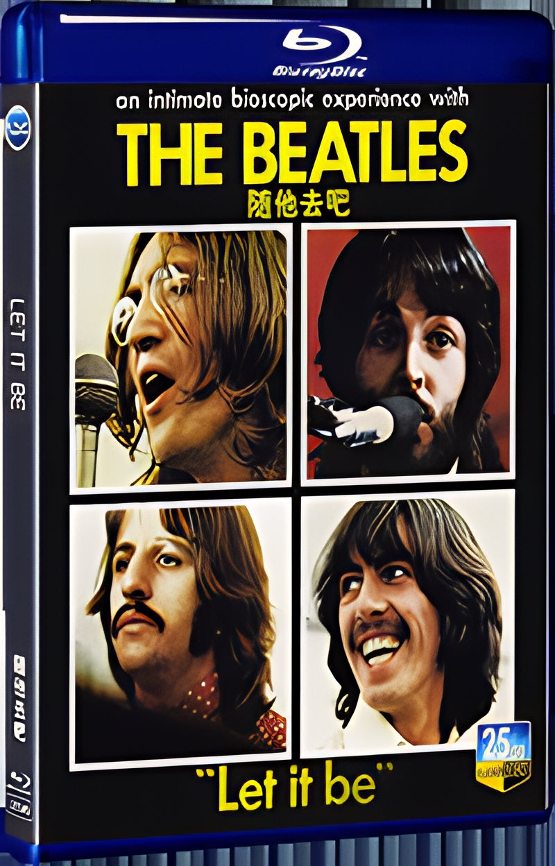 1970 Let It Be 1080P for Gift 1-Disc All RegionPlay Seal Box Blu-ray
