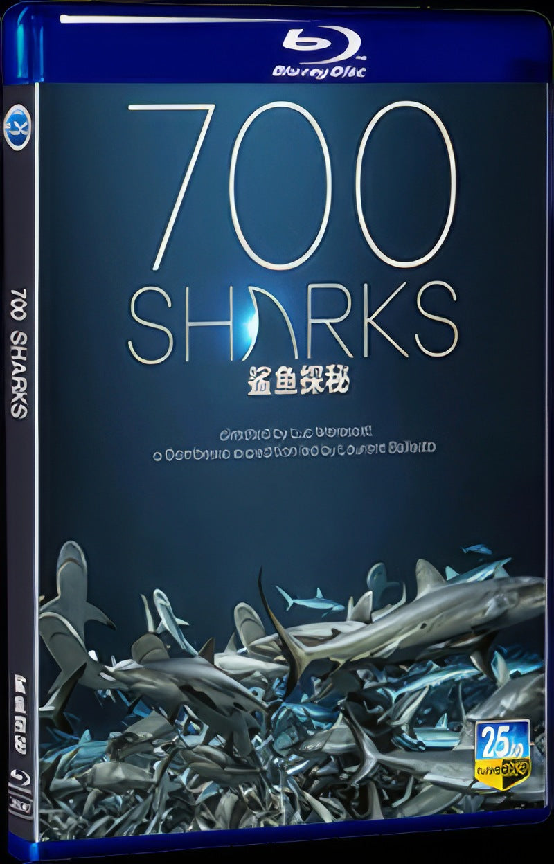 2019 700 Sharks Movie 1-Disc Box Set for Gift Collection Blu-ray
