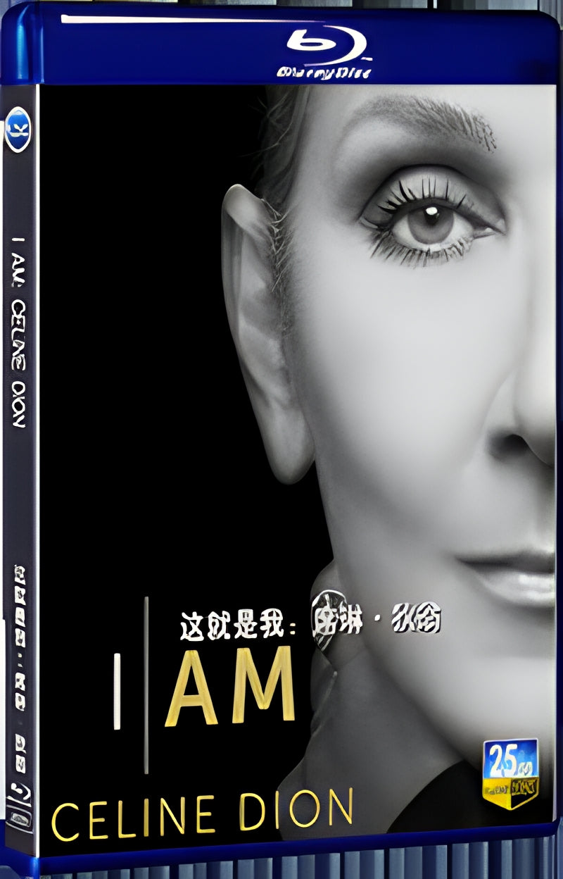 2024 I Am: Celine Dion 1080P for Gift 1-Disc All RegionPlay Seal Box Blu-ray