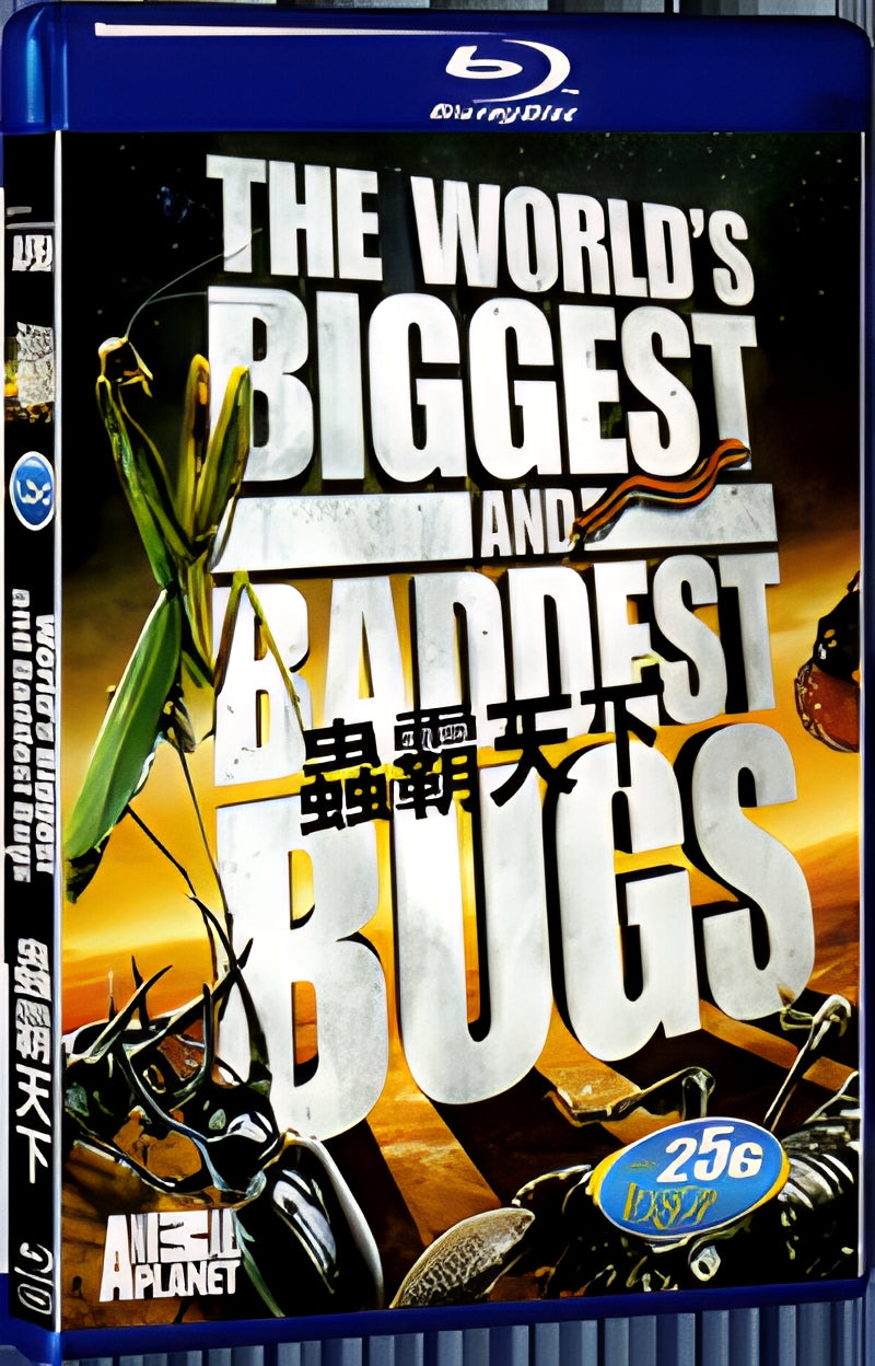 2010 World's Biggest and Baddest Bugs 1080P for Gift 1-Disc All RegionPlay Seal Box Blu-ray