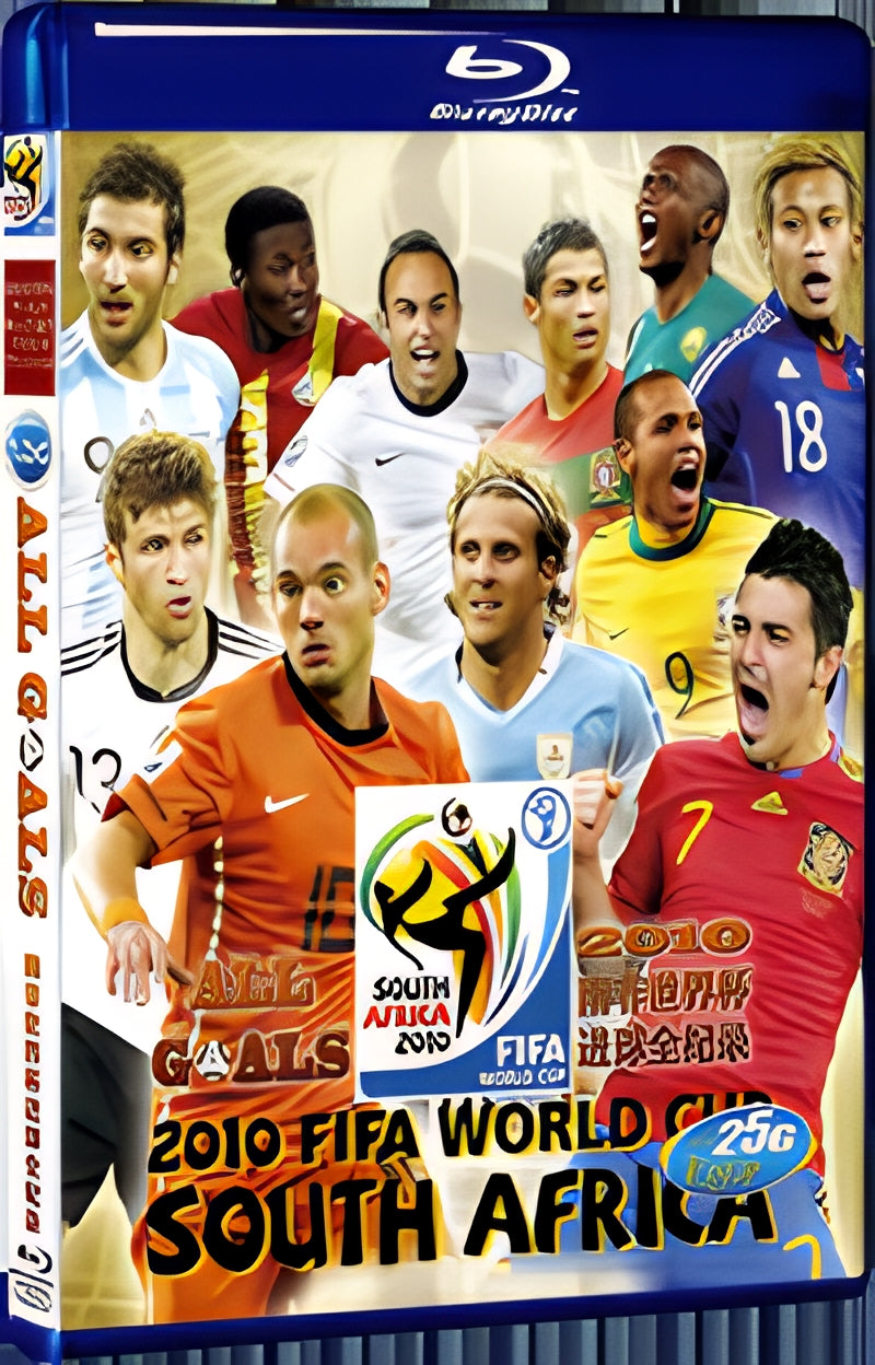 2010 2010 FIFA World Cup South Africa - All Goals 1080P for Gift 1-Disc All RegionPlay Seal Box Blu-ray