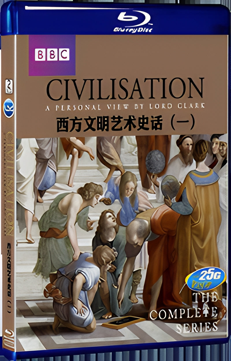 2004 BBC civllisation 1080P for Gift 4-Disc All RegionPlay Seal Box Blu-ray