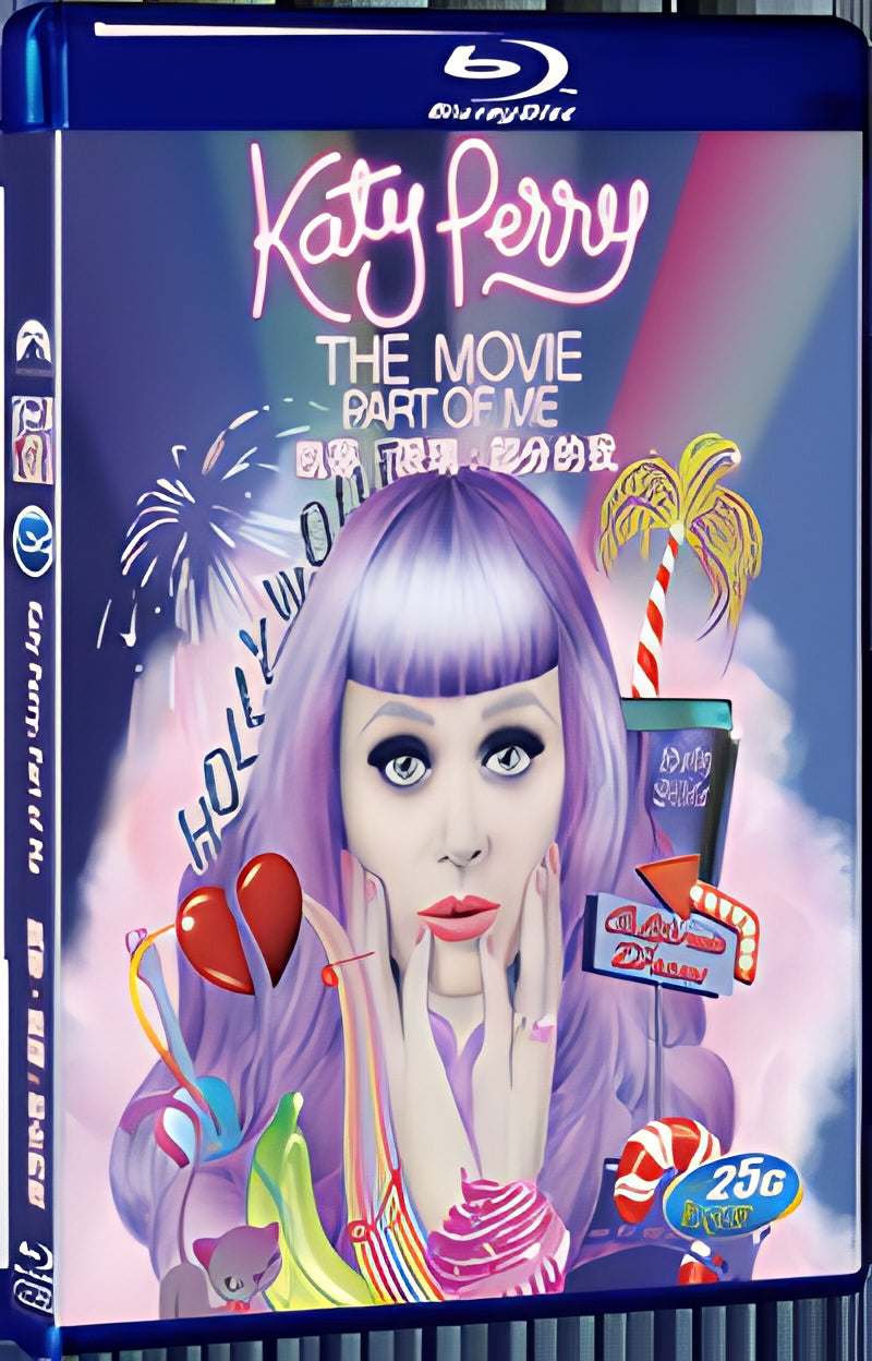 2012 Katy Perry: Part of Me 1080P for Gift 1-Disc All RegionPlay Seal Box Blu-ray