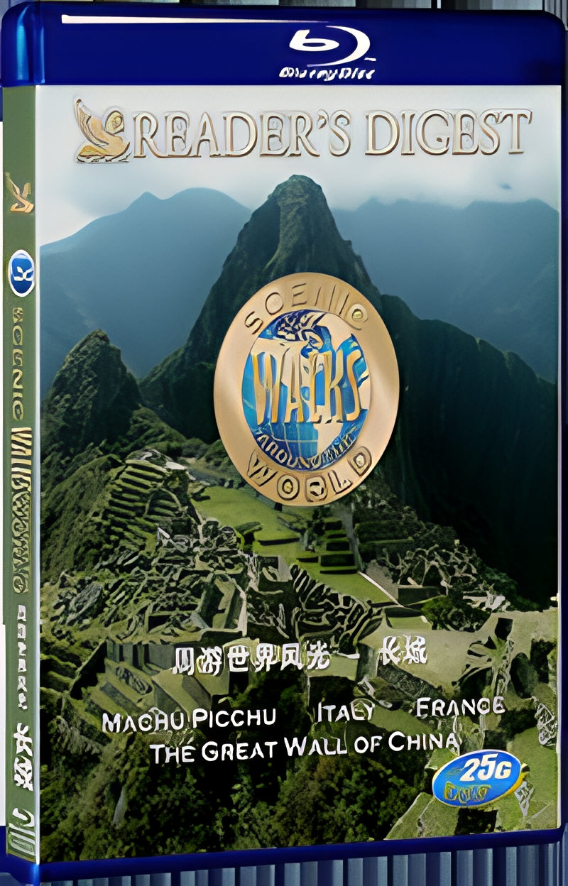 Scenic Walks Around the World:Historic Pathways 1080P for Gift 1-Disc All RegionPlay Seal Box Blu-ray