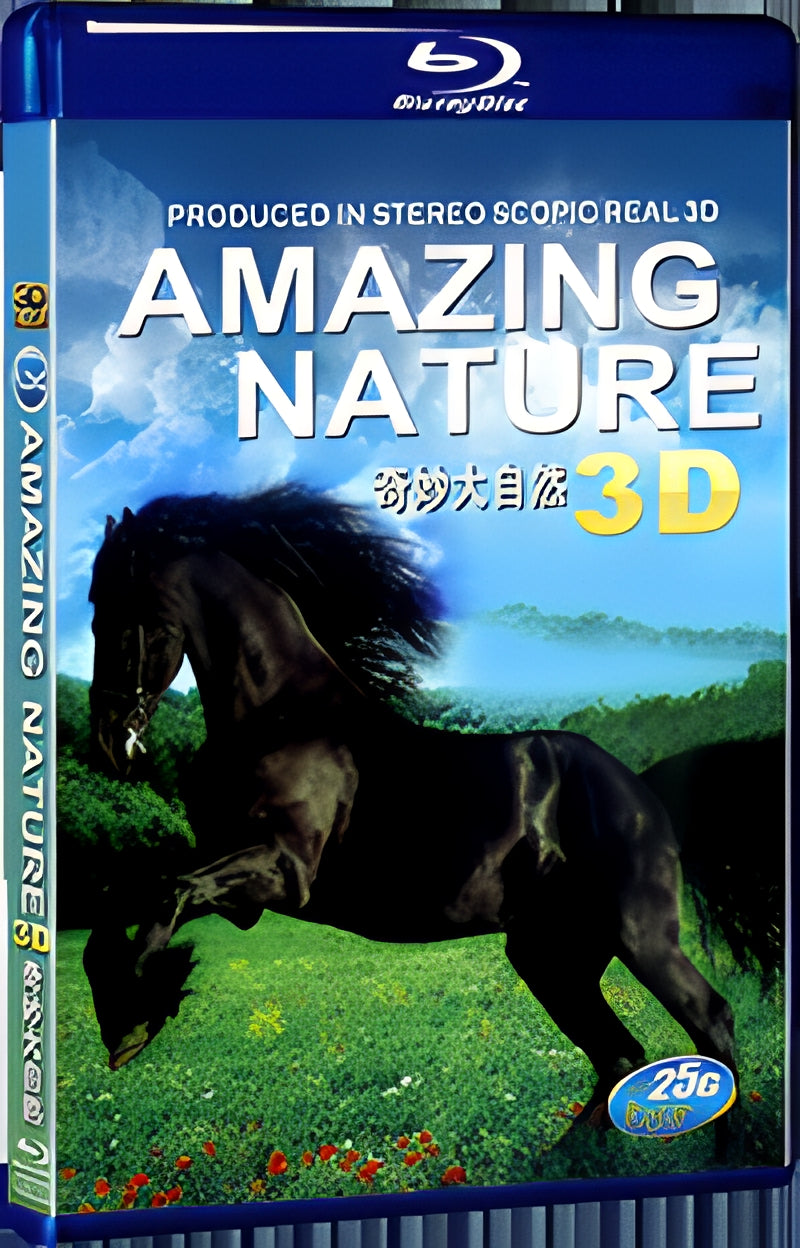 AMAZING NATURE 3D 1080P for Gift 1-Disc All RegionPlay Seal Box Blu-ray