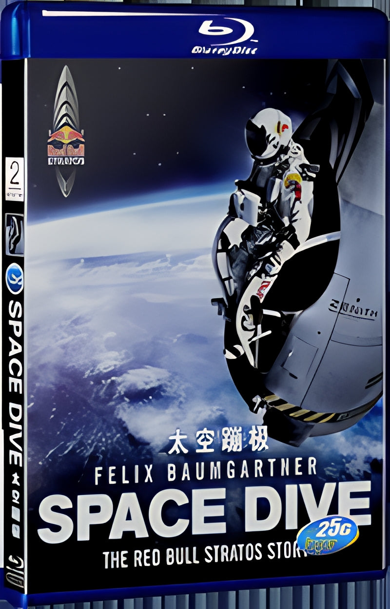SPACE DIVE - THE RED BULL STRATOS 1080P for Gift 1-Disc All RegionPlay Seal Box Blu-ray