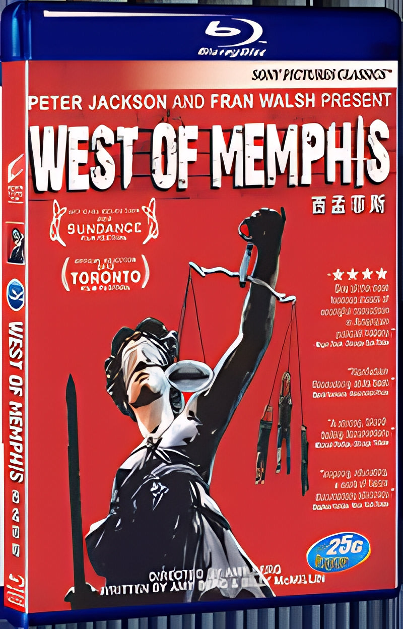2012 West of Memphis 1080P for Gift 1-Disc All RegionPlay Seal Box Blu-ray