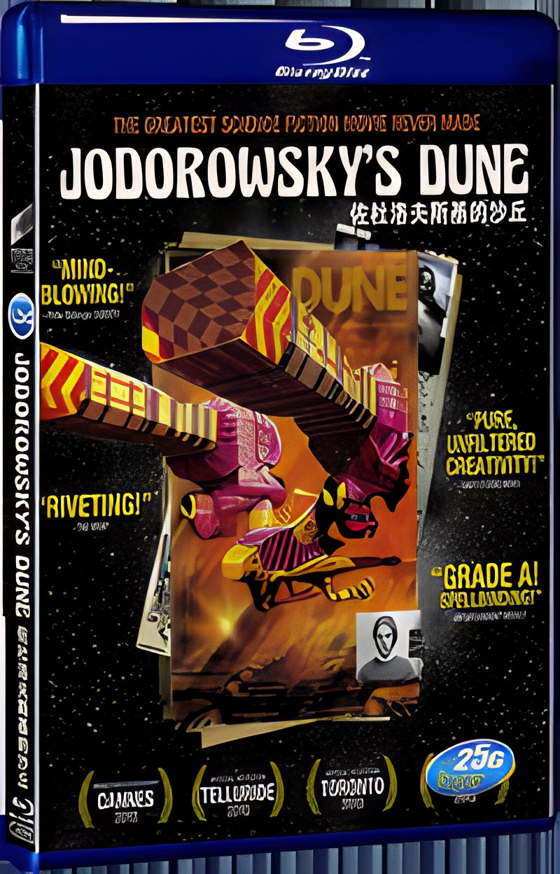 Jodorowsky's Dune 1080P for Gift 1-Disc All RegionPlay Seal Box Blu-ray