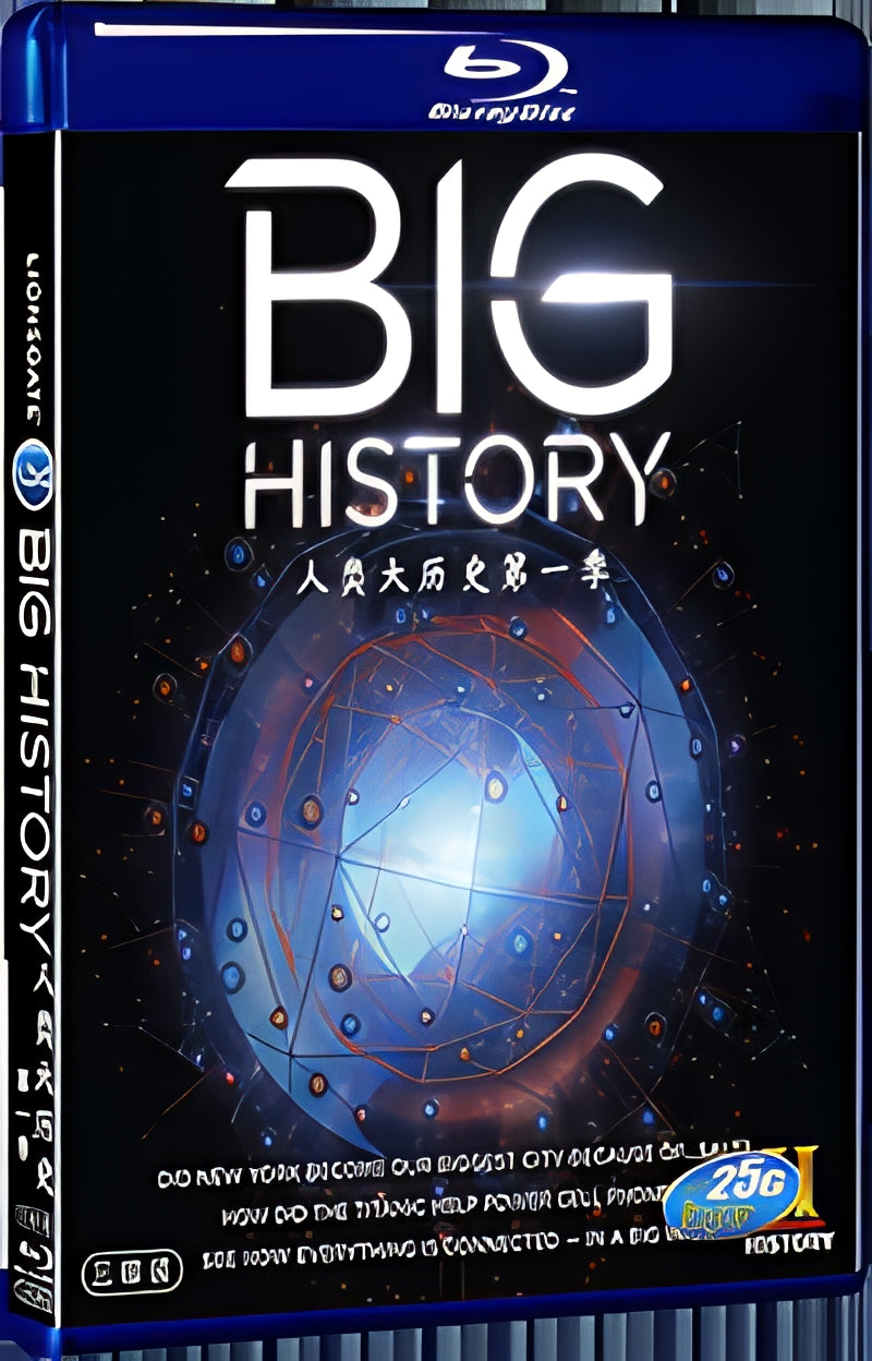 big history Season 1 (2013) 1080P for Gift 3-Disc All RegionPlay Seal Box Blu-ray