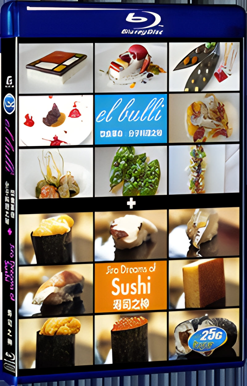 2011 Jiro Dreams of Sushi(2011) 1080P for Gift 1-Disc All RegionPlay Seal Box Blu-ray