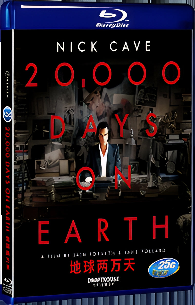 2014 20 000 Days on Earth (2014) 1080P for Gift 1-Disc All RegionPlay Seal Box Blu-ray