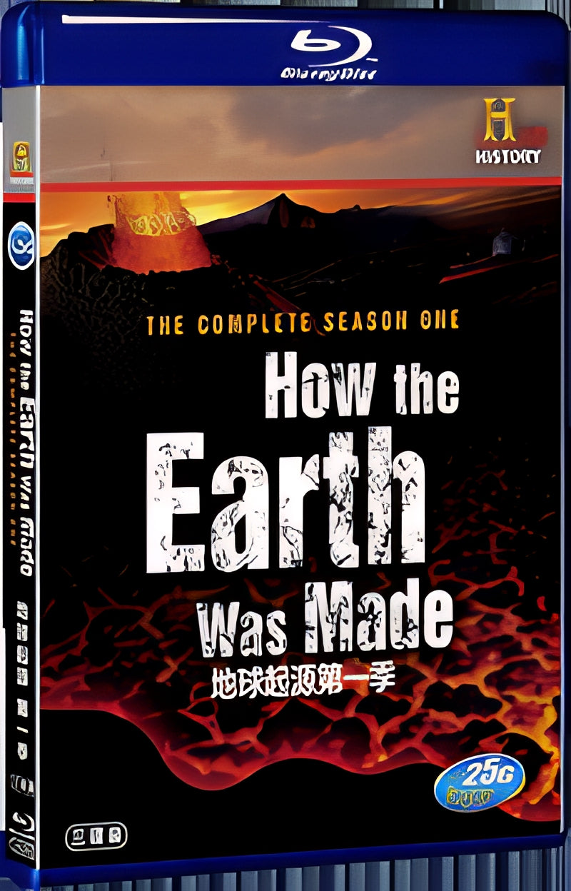 2009 How the Earth Was Made Season 1(2010) 1080P for Gift 3-Disc All RegionPlay Seal Box Blu-ray