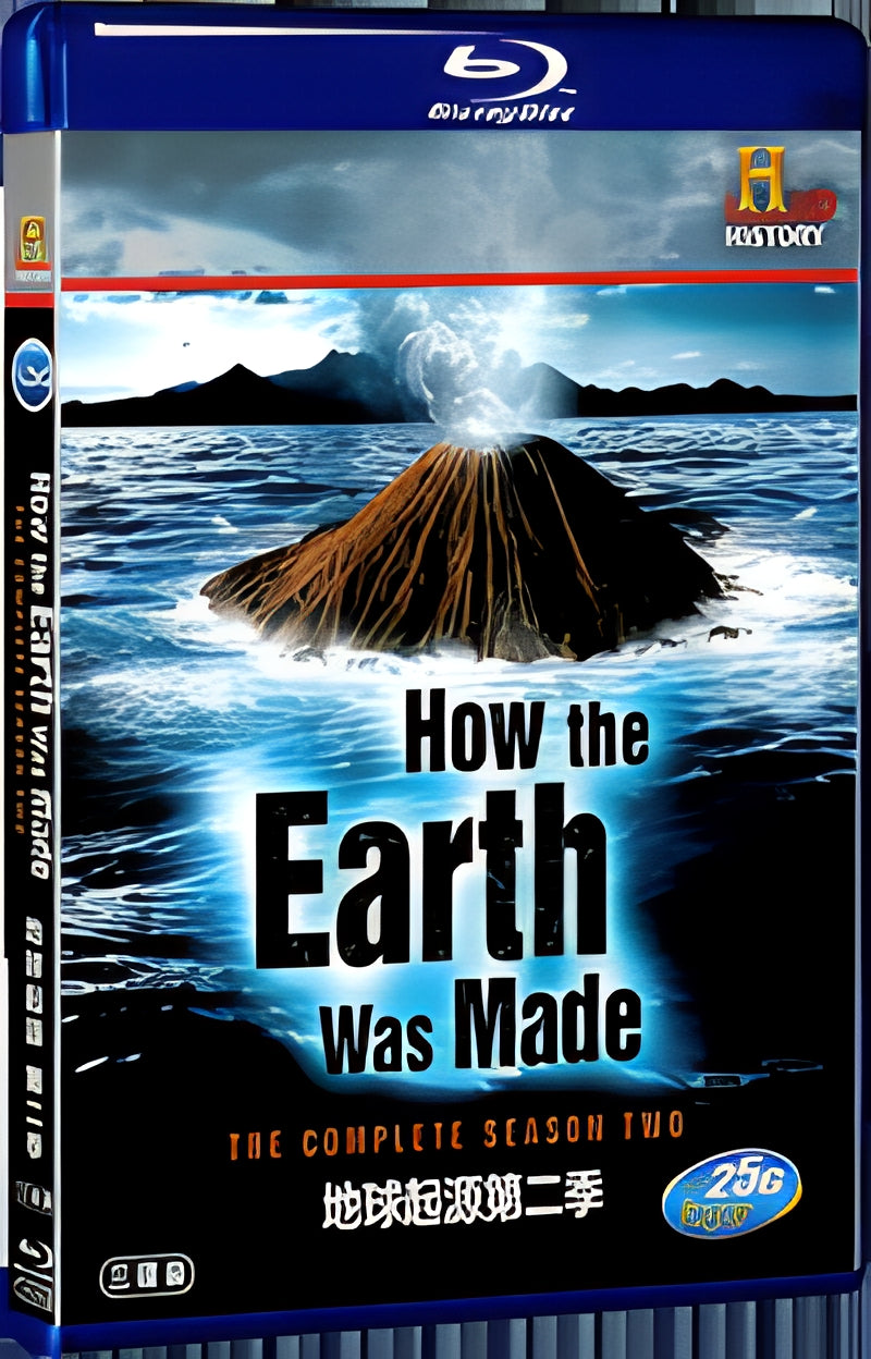 2010 How the Earth Was Made Season 2(2010) 1080P for Gift 3-Disc All RegionPlay Seal Box Blu-ray