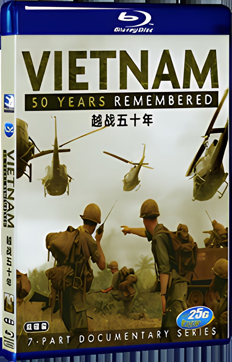 2014 50 Years of the Vietnam War (Double Disc) 1080P for Gift 2-Disc All RegionPlay Seal Box Blu-ray