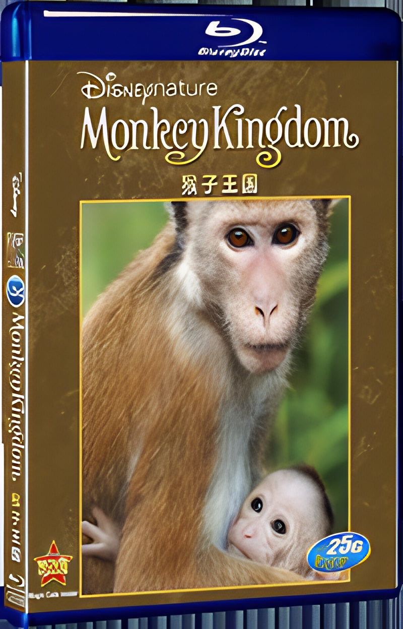 2015 Monkey Kingdom(2015) 1080P for Gift 1-Disc All RegionPlay Seal Box Blu-ray