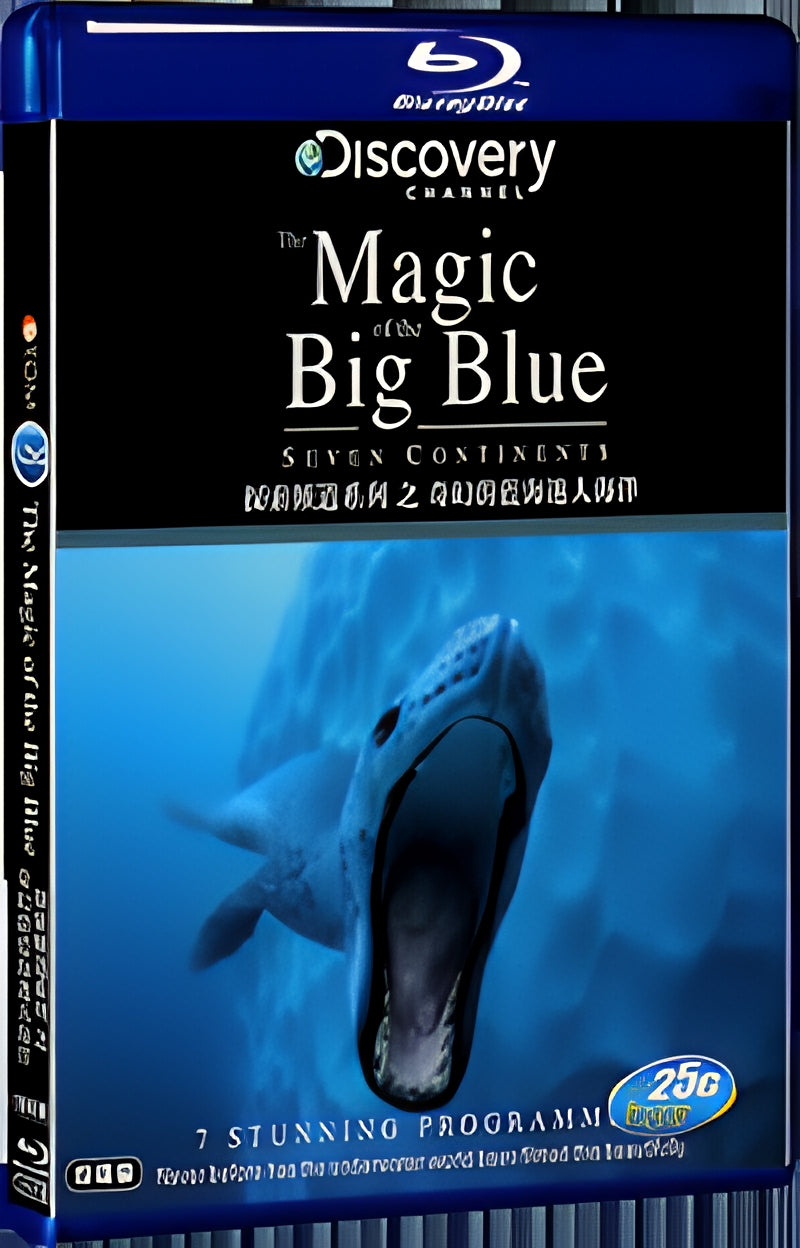 2013 Magic of the Big Blue (2013) 1080P for Gift 2-Disc All RegionPlay Seal Box Blu-ray