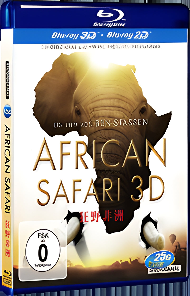 2013 African Safari (2013) 1080P for Gift 1-Disc All RegionPlay Seal Box Blu-ray