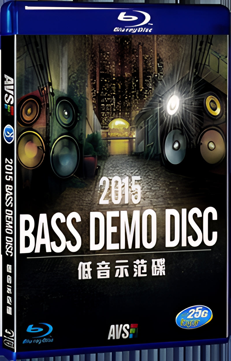 2015 AVS 2015 Bass Demo Dis(2015) 1080P for Gift 1-Disc All RegionPlay Seal Box Blu-ray