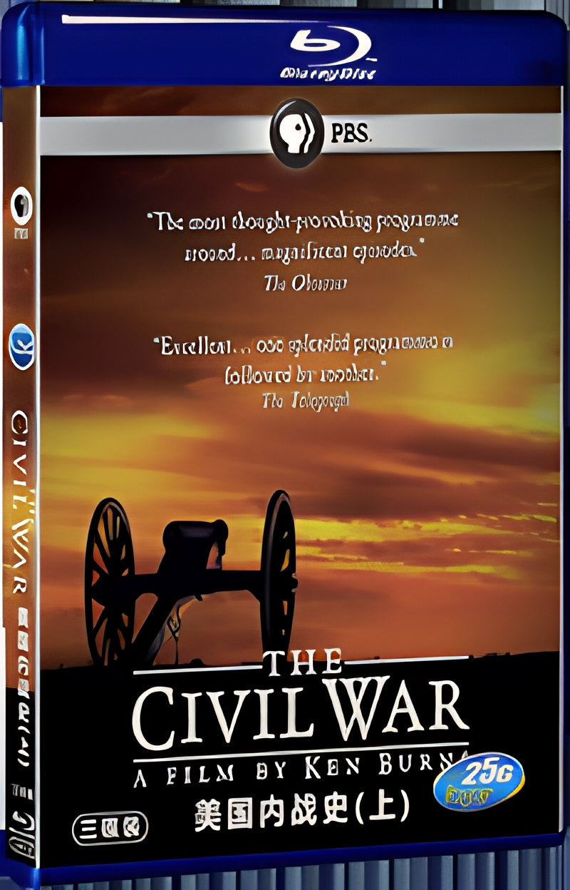 1990 The Civil War 1080P for Gift 5-Disc All RegionPlay Seal Box Blu-ray