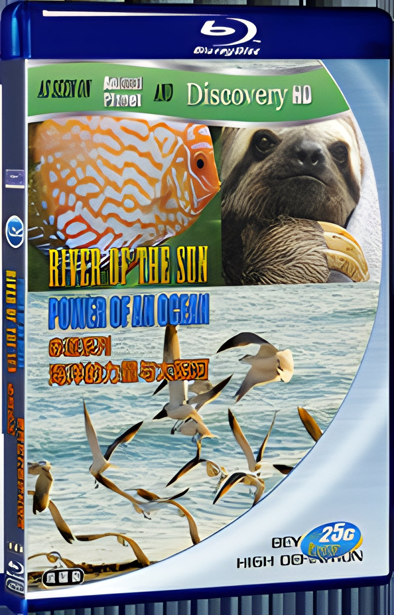 2007 Equator: Power of an Ocean (2007)/Equator: River of the Sun(2009) 1080P for Gift 2-Disc All RegionPlay Seal Box Blu-ray