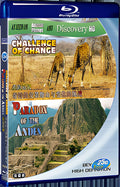 2009 Equator: Paradox of the Andes (2009)/Equator: Challenge of Change(2011) 1080P for Gift 2-Disc All RegionPlay Seal Box Blu-ray