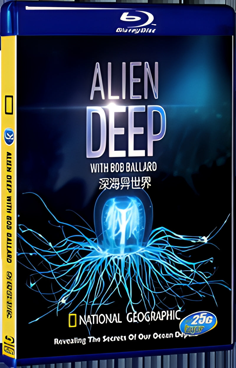 2016 Alien Deep With Bob Ballard 1080P for Gift 1-Disc All RegionPlay Seal Box Blu-ray