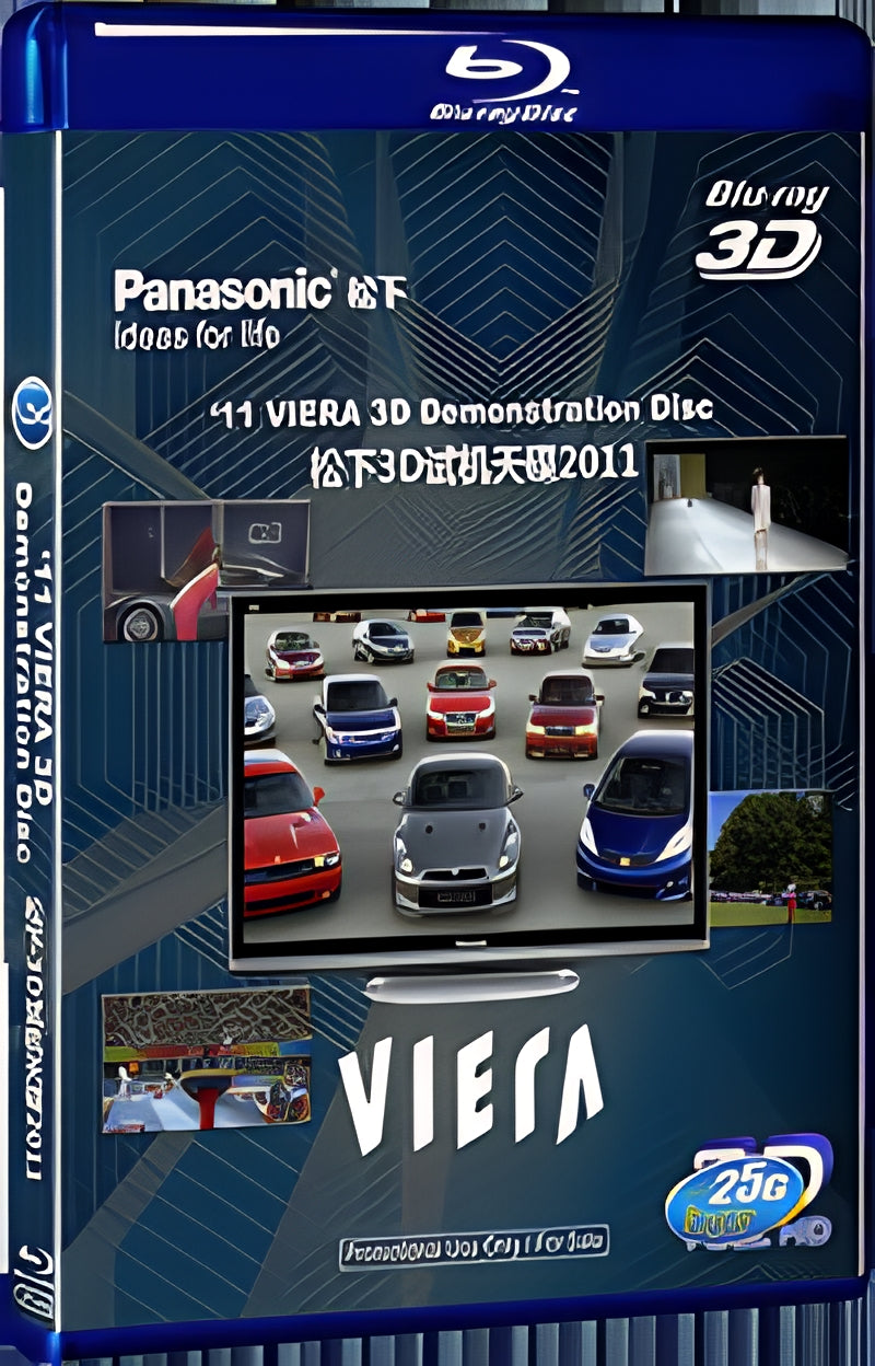 2011 Panasonic ideas for life 3D (2011) 1080P for Gift 1-Disc All RegionPlay Seal Box Blu-ray