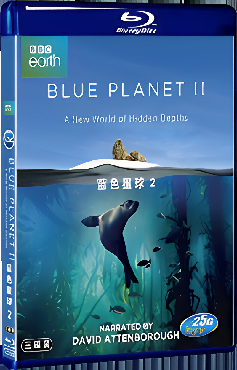 2017 Blue Planet II (2017) 1080P for Gift 3-Disc All RegionPlay Seal Box Blu-ray