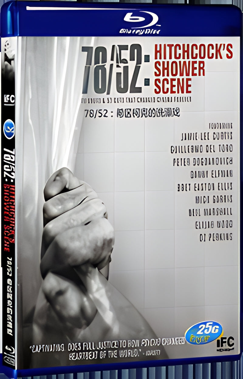 2016 78/52: Hitchcock's Shower Scene(2016) 1080P for Gift 1-Disc All RegionPlay Seal Box Blu-ray