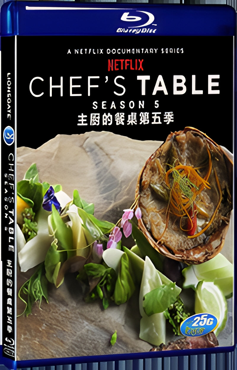 2017 Chef's Table Season 5 1080P for Gift 1-Disc All RegionPlay Seal Box Blu-ray