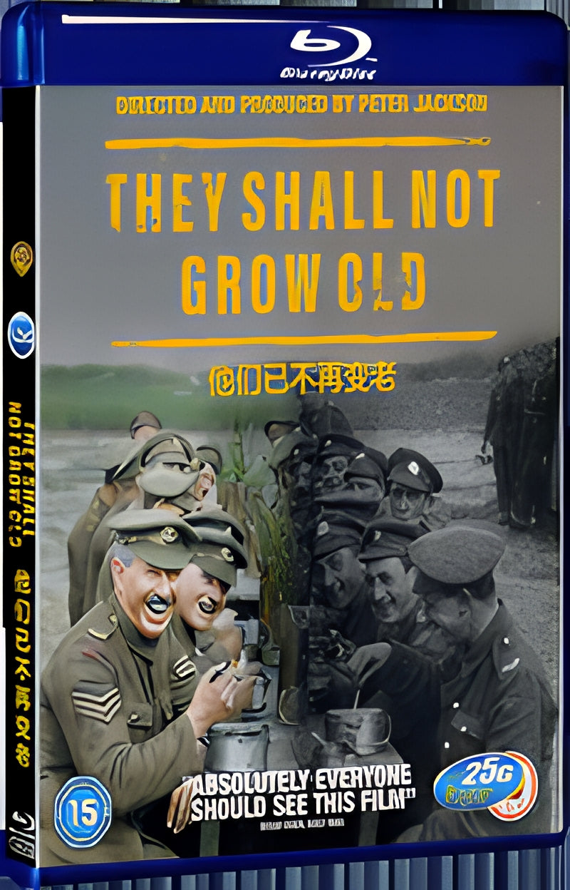 2018 They Shall Not Grow Old (2018) 1080P for Gift 1-Disc All RegionPlay Seal Box Blu-ray